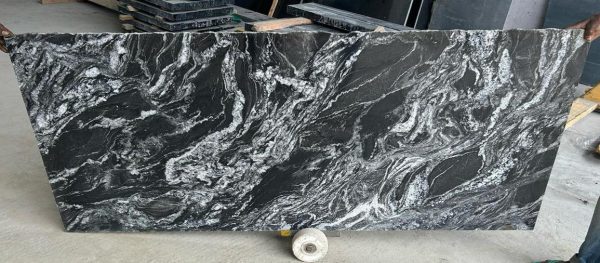 black forest/silver waves granite