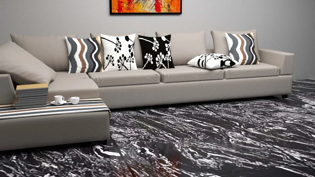 black forest/silver waves granite