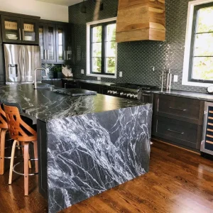 black forest/silver waves granite