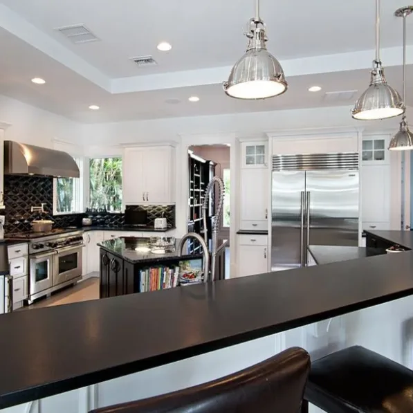 Absolute black granite