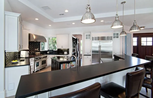 Absolute black granite