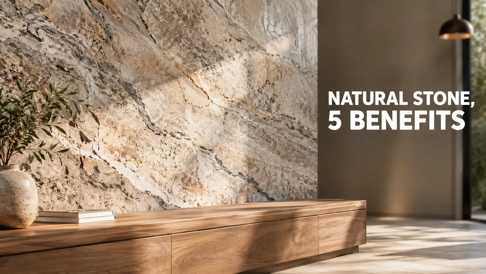 Top 5 Benefits of Using Natural Stone in Architecture & Interiors