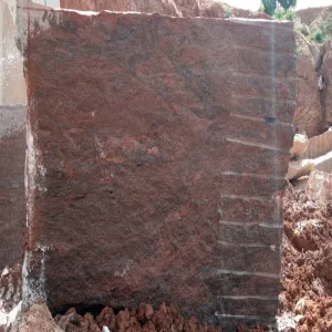 Red Multi Granite Blocks