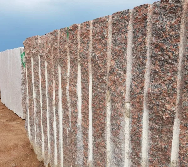 Imperial Red Rough Granite Blocks - Image 3