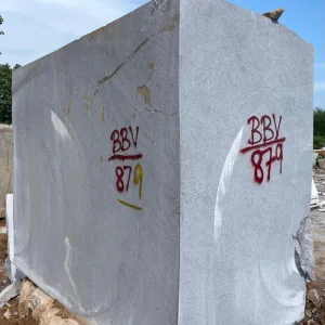 Large vizag blue granite block with markings