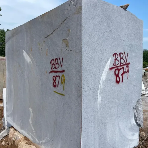Large vizag blue granite block with markings