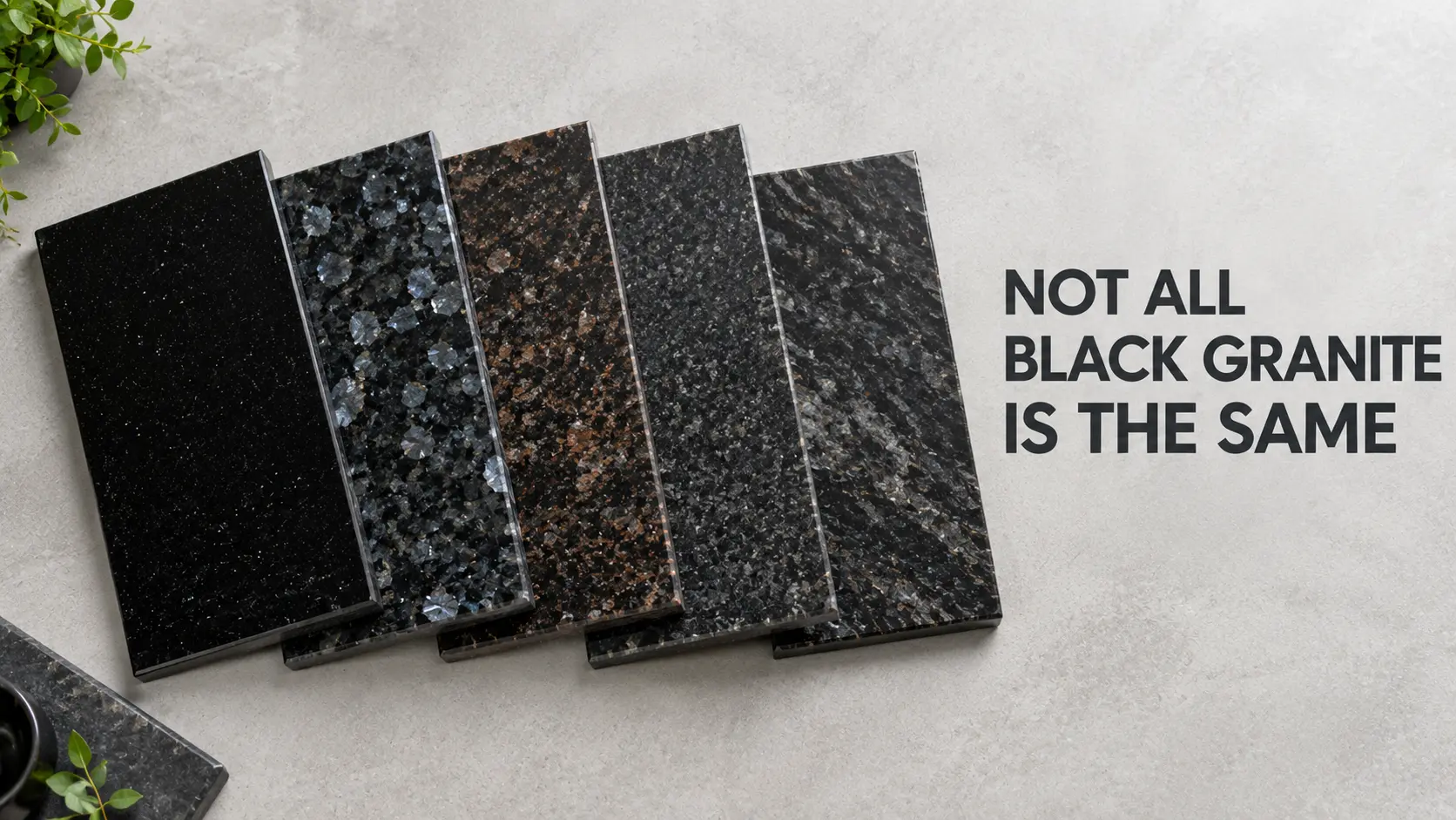 Difference Between Absolute Black Granite and Other Black Granites