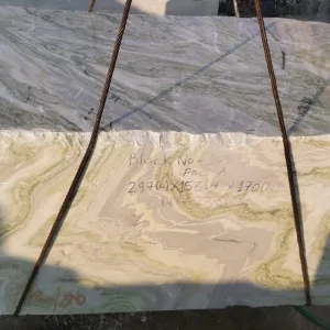 Large block of Himalayan onyx marble stone
