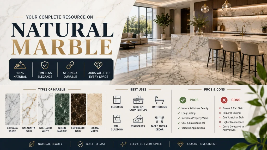 complete guide to natural marble