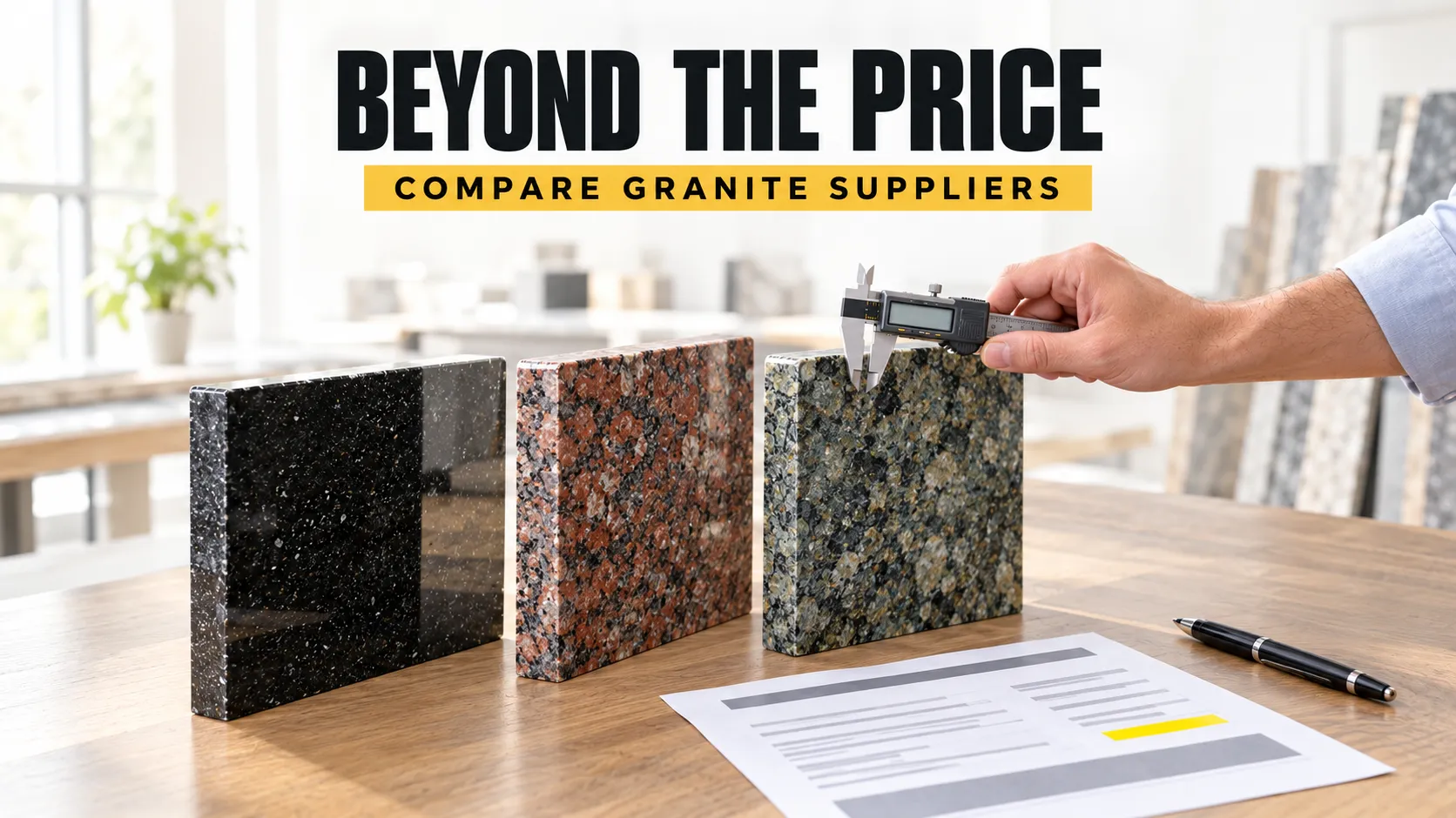 How to Compare Granite Suppliers Beyond the Quoted Price